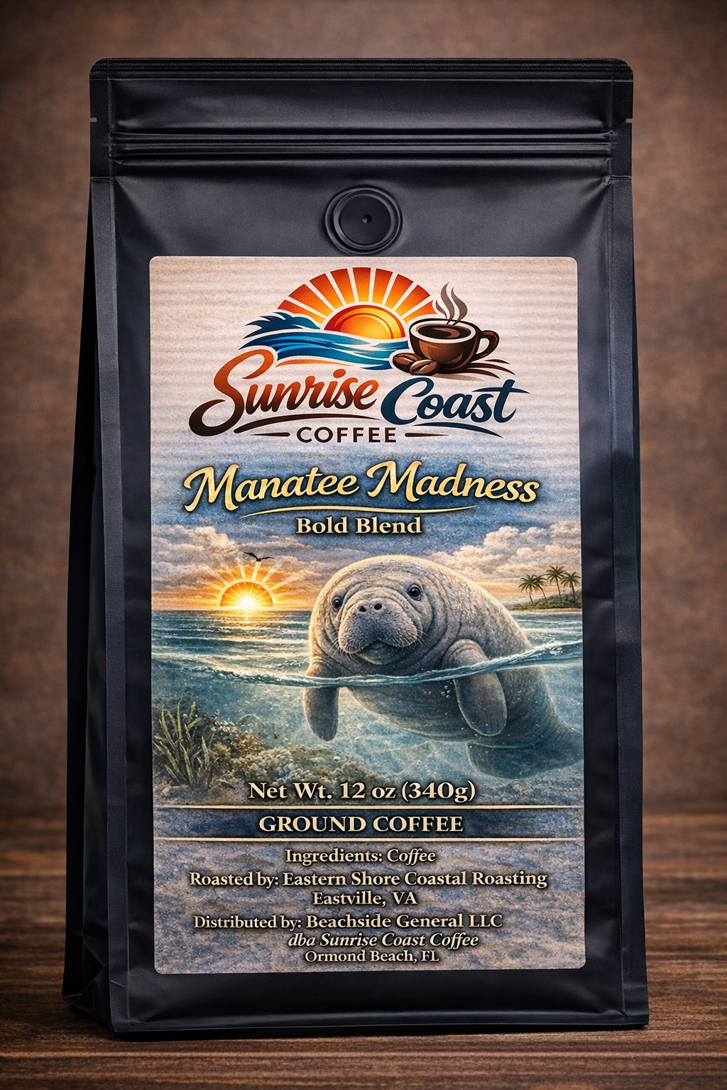 Manatee Madness Dark Roast